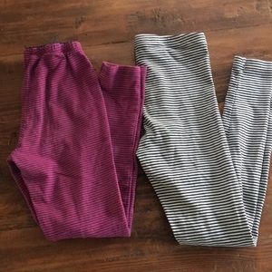 GIRLS 6-7| TEA COLLECTION & GARNET HILL LEGGINGS